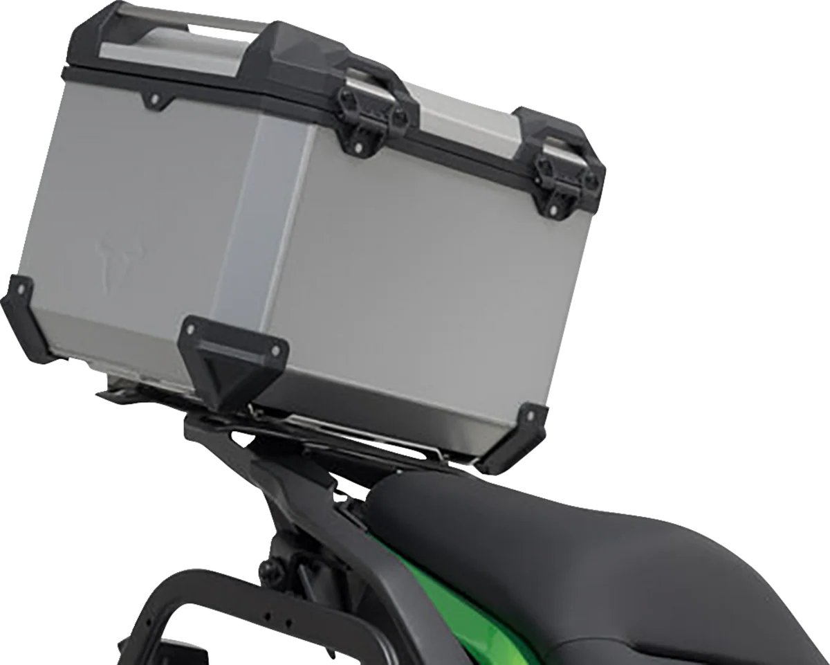 Exclusive SW-MOTECH TRAX ADV Top Case System - Silver - Kawasaki Versys 650 '14-'24 GPT.08.518.70000 S Trendy