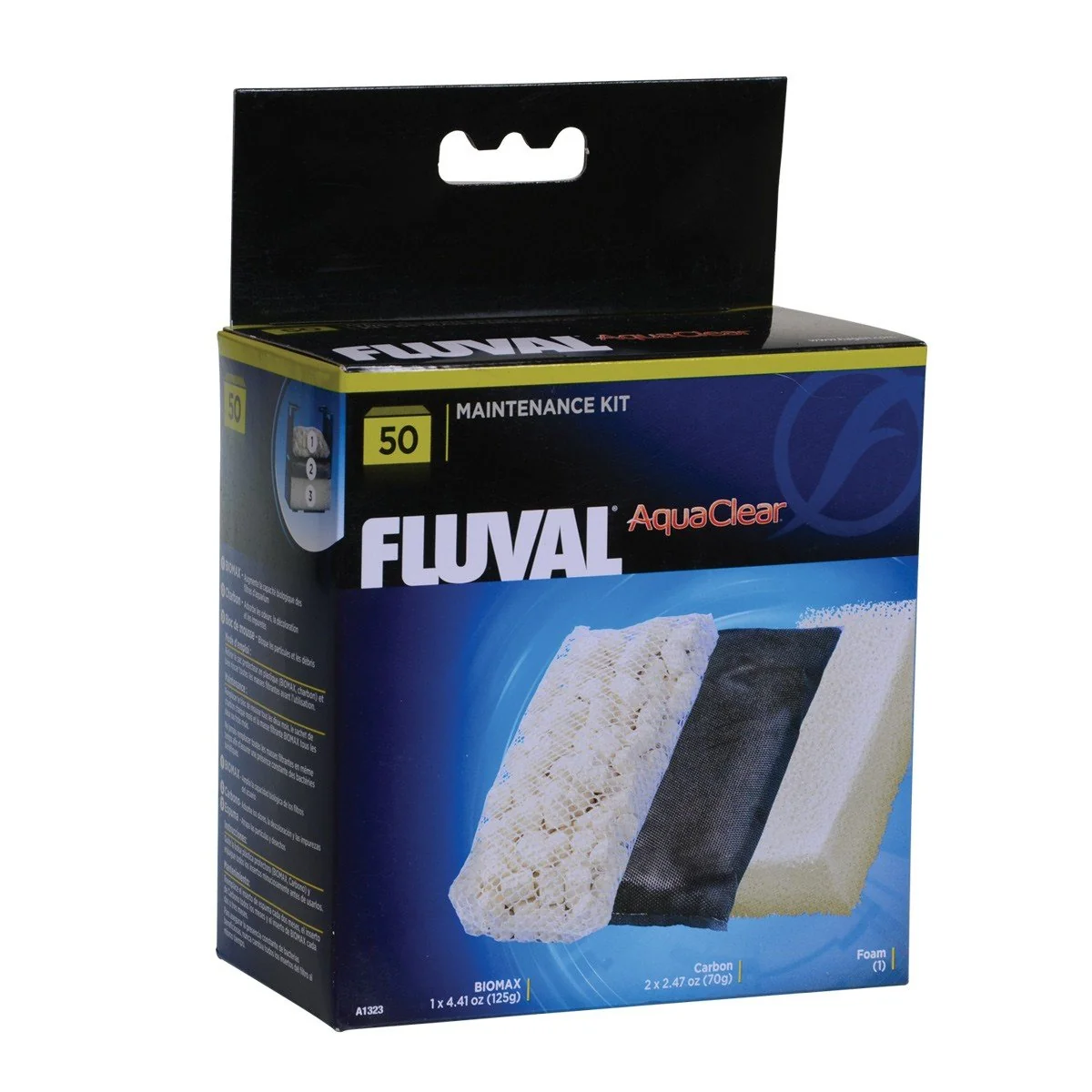 Smart Fluval Maintenance Kit for AquaClear 50 200 — 3-Stage Filtration Media Fine Crafted