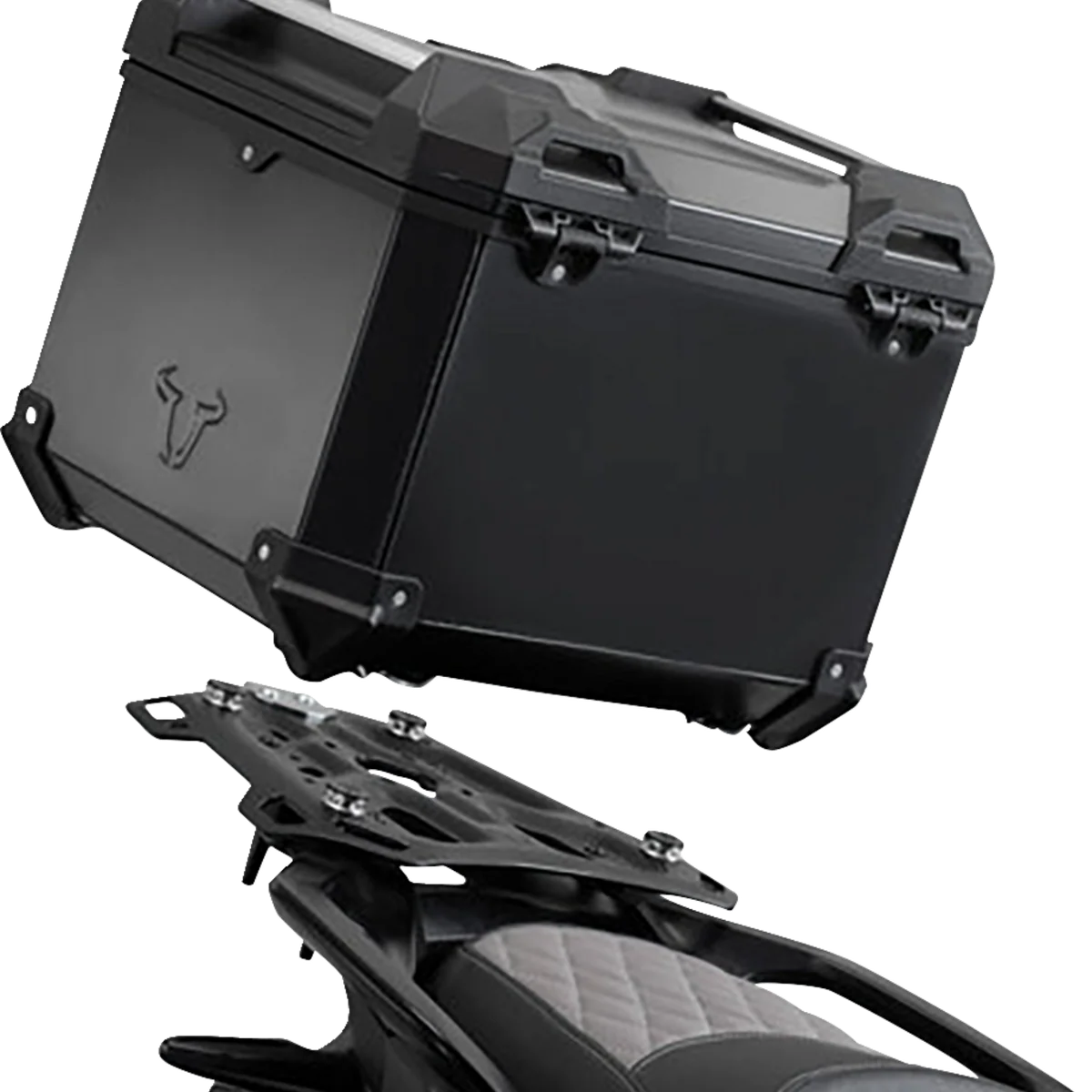 Reusable SW-MOTECH TRAX ADV Top Case System - Black - Honda Africa Twin '16-'24 GPT.01.622.70001 B Pure