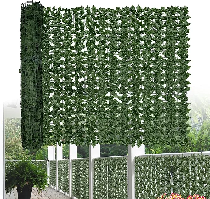 Artisan Artificial Ivy Privacy Fence Screen 144 x 48 48 Sqft Anti-Ultraviolet Artificial Hedge Grass Wall Used for Indoor and Outdoor Green Background Garden Greening DecorationAbout ThisOverview Natural