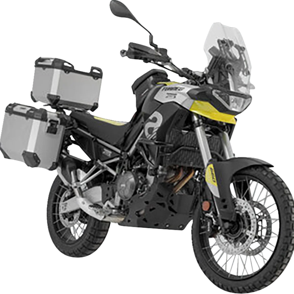 Reliable SW-MOTECH Adventure Luggage System - Silver - Aprilia Tuareg 660 '22-'24 ADV.13.849.75000 S Original