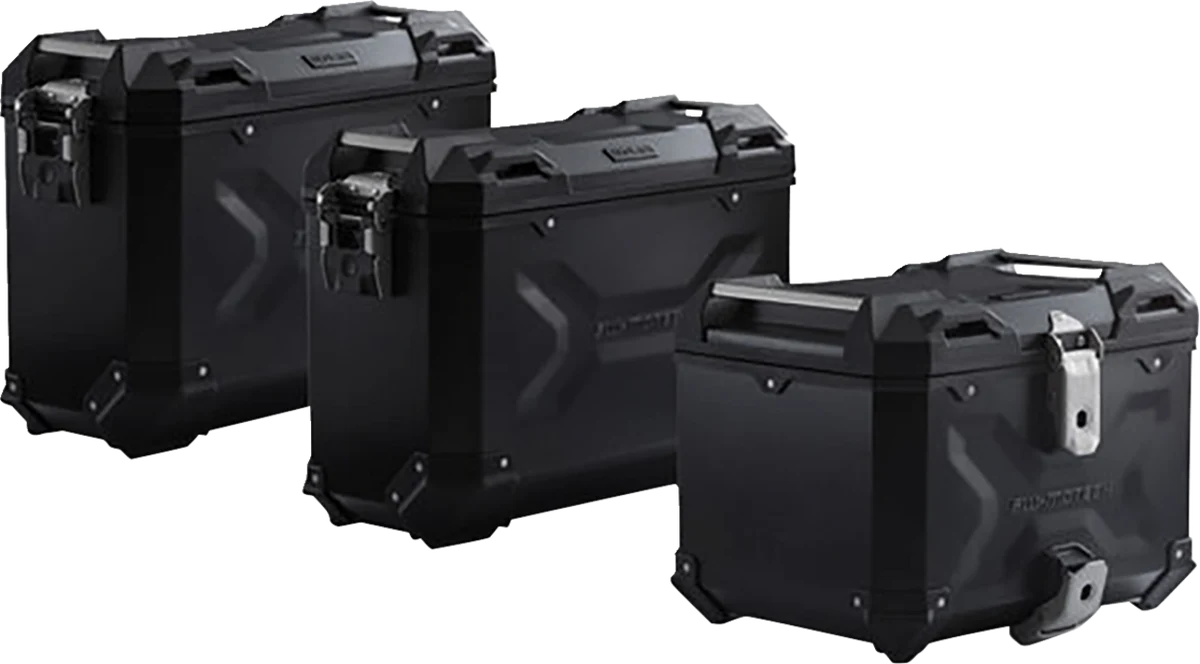 Solid SW-MOTECH Adventure Luggage System - Black - BMW S1000 XR '19-'24 ADV.07.954.75001 B Pure