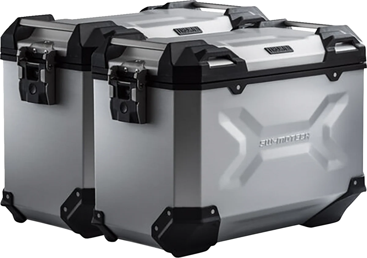 Artisan SW-MOTECH TRAX ADV Aluminum Case System - Silver - KTM Super Moto 950 990 '05-'13 KFT.04.621.70100 S Fashionable