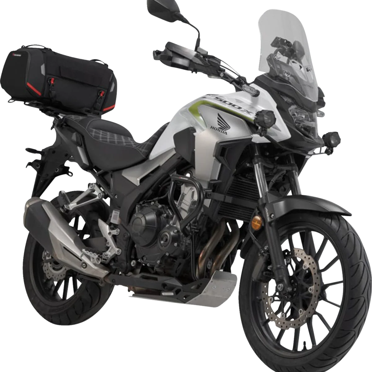Practical SW-MOTECH Rackpack Tail Bag System - Black - Honda CB500 CBR500 NX500 '13-'24 GPT.01.373.30000 Prestigious