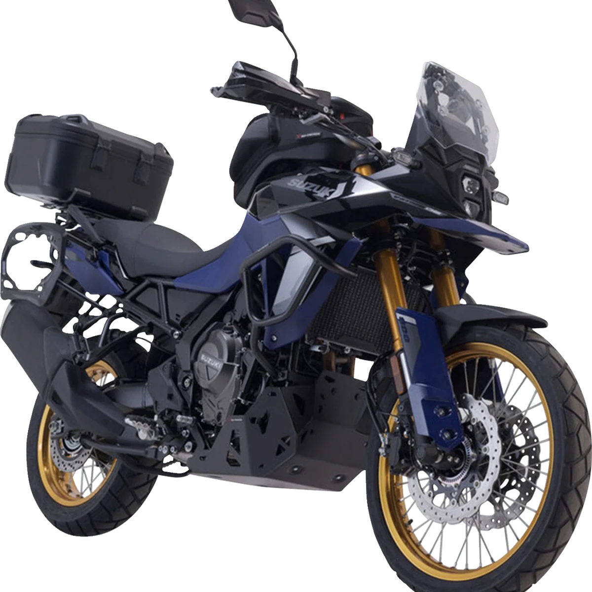Sophisticated SW-MOTECH DUSC Hard Case System - Black - Suzuki V-Strom 800 '23-'24 GPT.05.845.65000 B User-Friendly