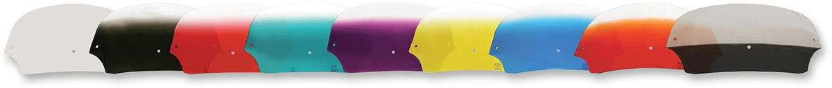Fine MEMPHIS SHADES Fairing Shield - 7 - Clear MEP8510 Recyclable