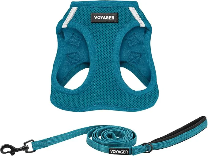 Sustainable Pet Supplies Voyager Step-in Air All Weather Mesh Harness and Reflective Comfortable