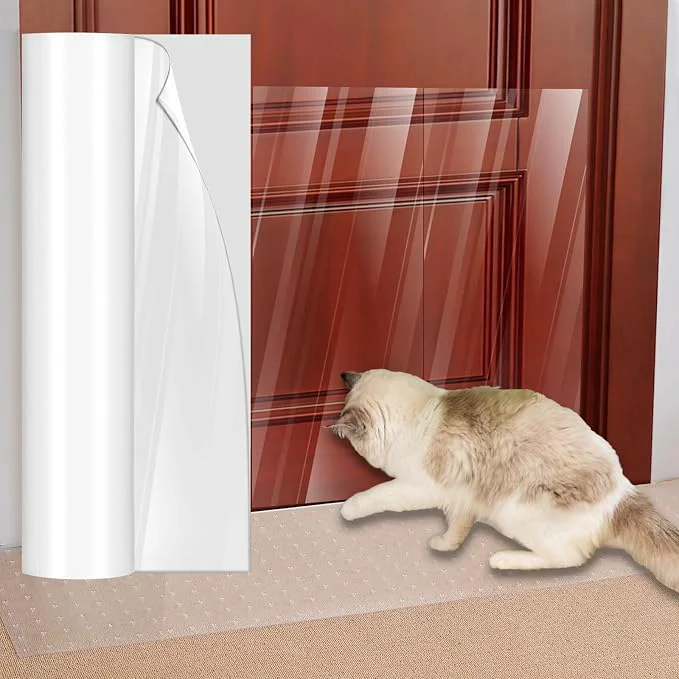 Breathable Uross Cat Doorway Protector Relaxed