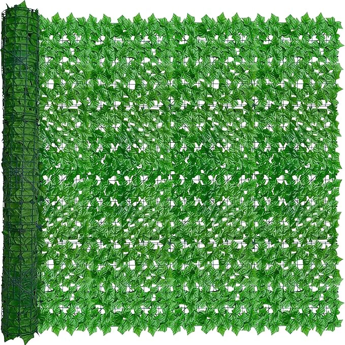 Fast Artificial Ivy Privacy Fence Wall Screen 6FT X12FT UV-Anti Faux Greenery Backdrop Ivy Vine Leaf Hedges Fence Panels for Patio Balcony Garden Backyard Indoor Outdoor Light Green DecorAbout ThisOverview High-Performance