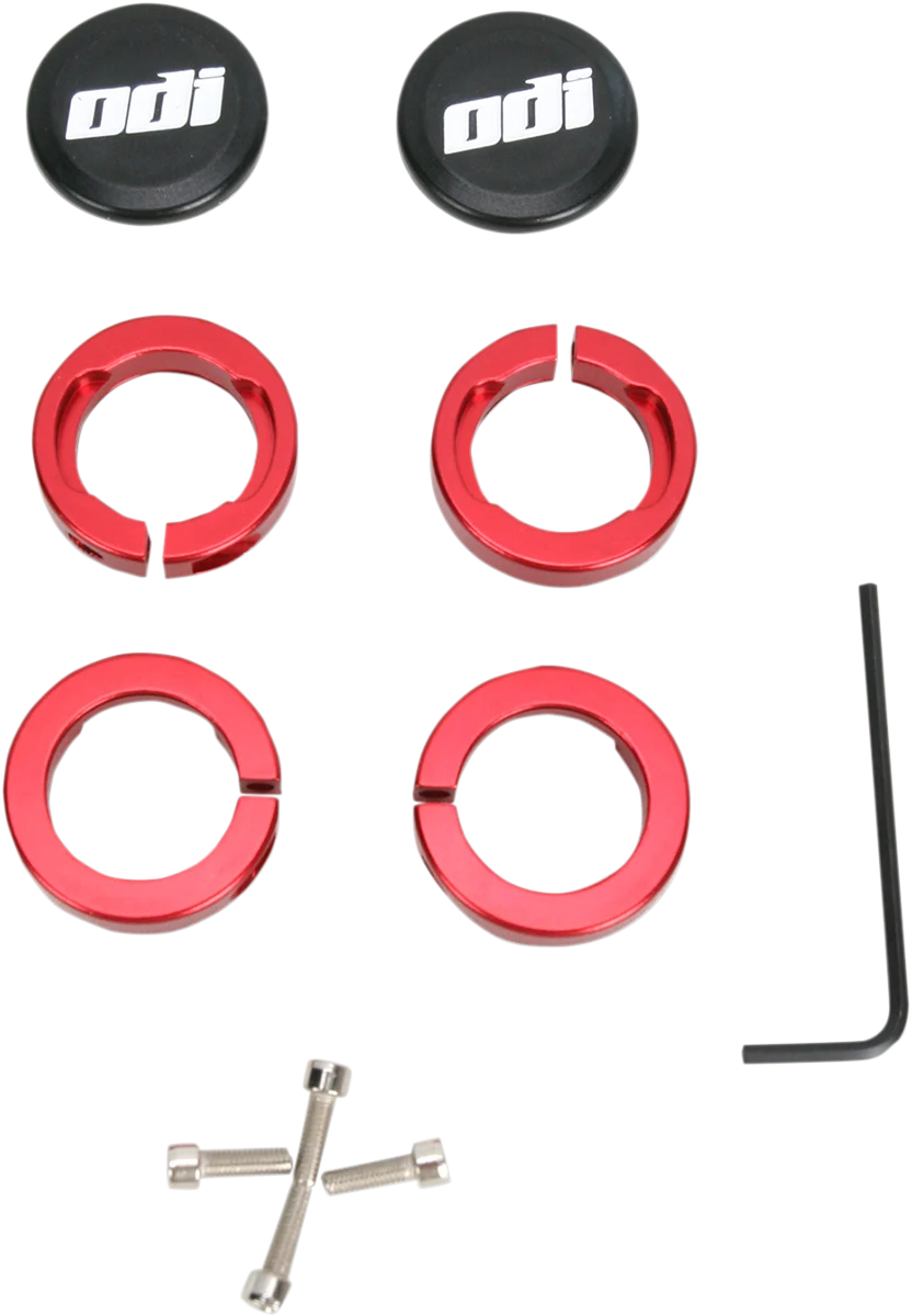 Advanced ODI Clamps - Lock Jaw - Red D70LJR Durable