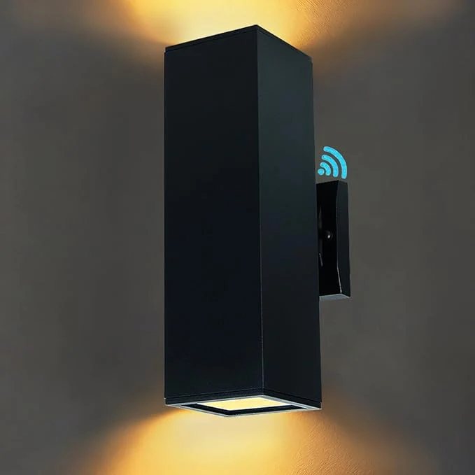 Dependable Up Down Outdoor Wall Lights Dusk to Dawn Outdoor Lighting Fixtures Wall Mount Matte Black Front Porch Light Outdoor Wall Lantern for Patio Garage Front Door - ETL ListedAbout ThisOverview Authentic