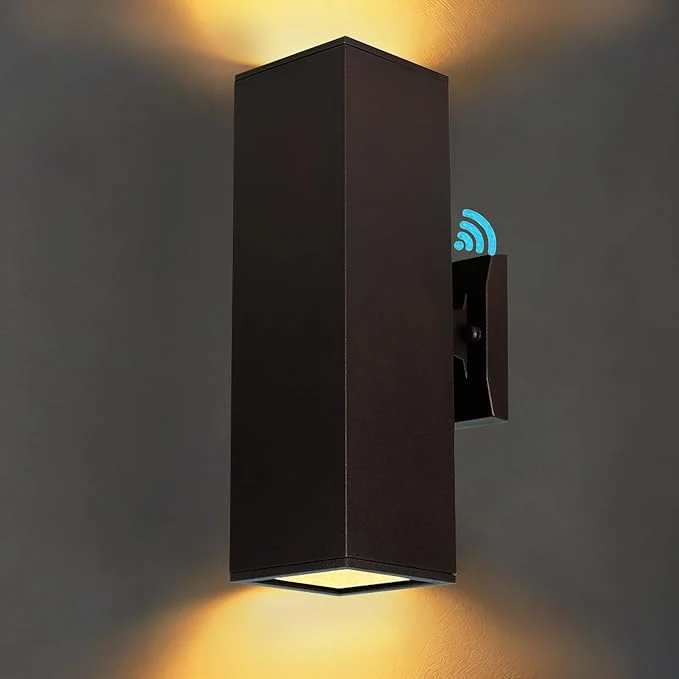 Trendy Dusk to Dawn Outdoor Wall Light Patio Wall Light Fixture Oil Bronze Porch Lights Outdoor Wall Anti Rust Waterproof Outside Wall Sconces for Garage Balcony Entrance - ETLAbout ThisOverview Sophisticated