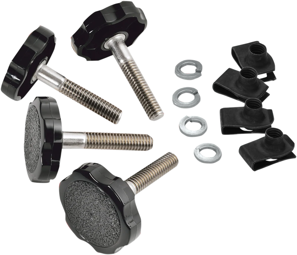 Dependable SHOW CHROME Saddlebag Fasteners - HD Victory '96-'23 91-314A Eco-Friendly