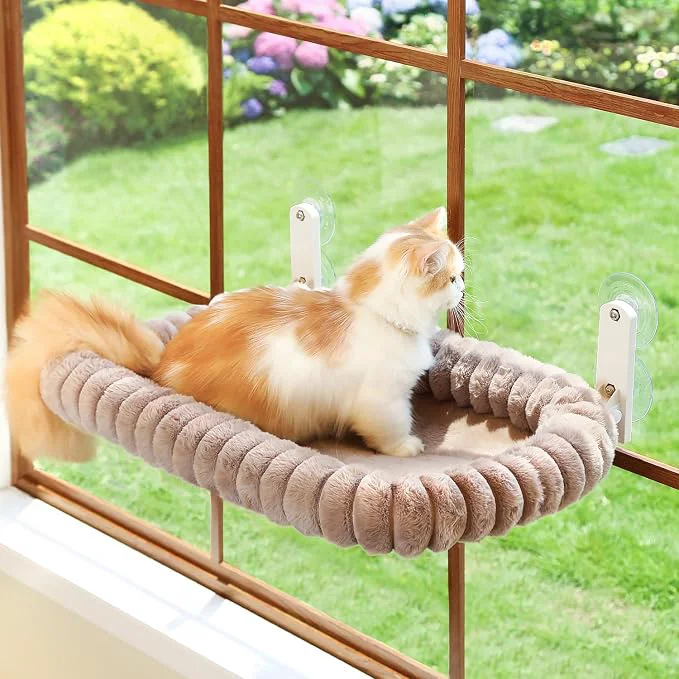 User-Friendly Zakkart SnugCloud Foldable Cat Window Perch Superior