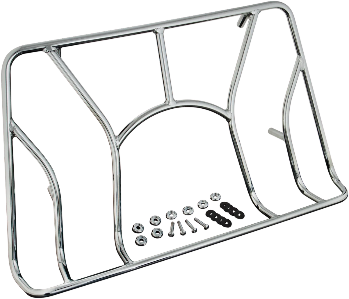 Organic SHOW CHROME Tour Trunk Luggage Rack - Chrome 41-155 Soft