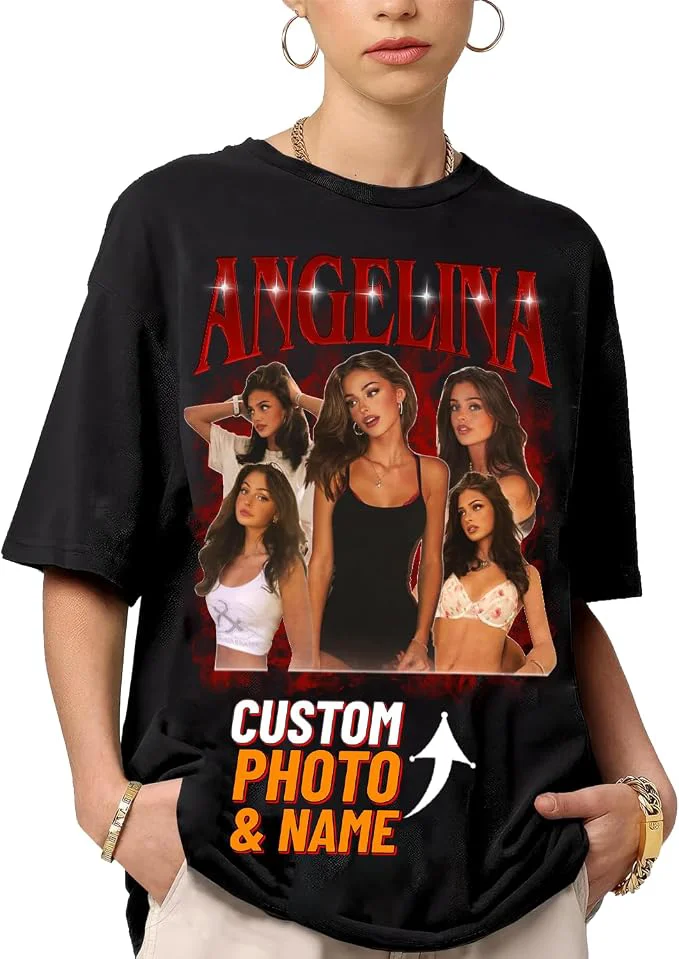 Specialty NAZENTI Custom Bootleg Rap Tee Custom T-Shirts Selected