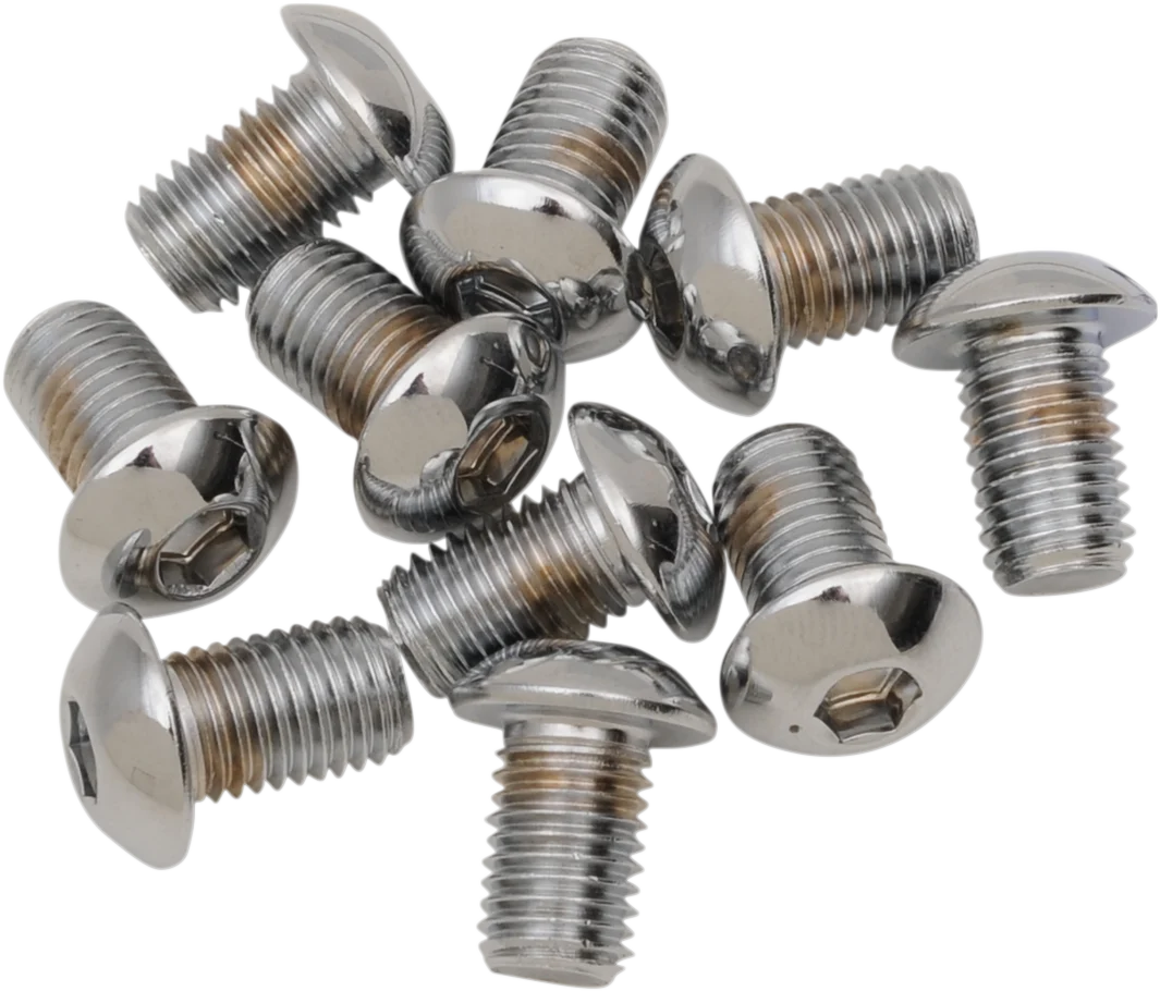 Environmentally Friendly DRAG SPECIALTIES Bolts - Button Head - 5 16 -24 x 1 - 10 Pack MPB406 Optimized