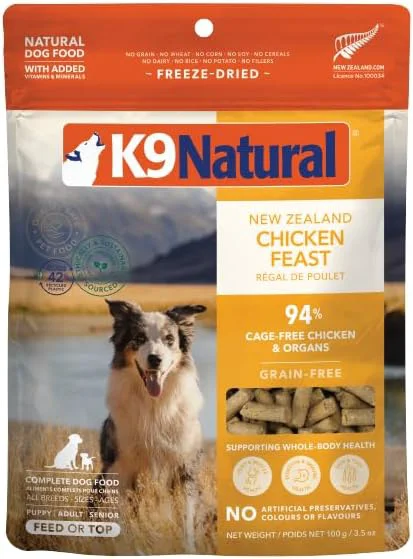 Clean K9 Natural - Grain ze Dried Dog Food Topper - Chicken 3.5oz Consistent