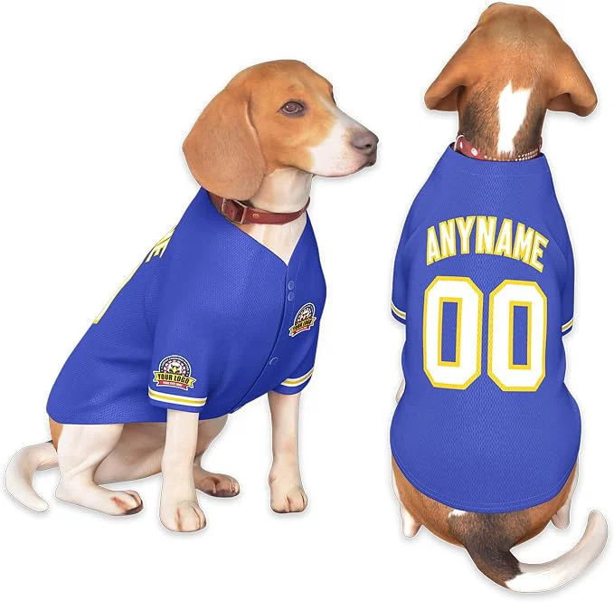 Stylish Custom Dog Baseball Jersey Next-Generation