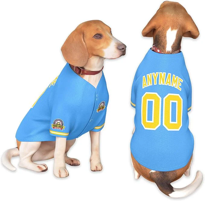 Fast Custom Dog Baseball Jersey Original