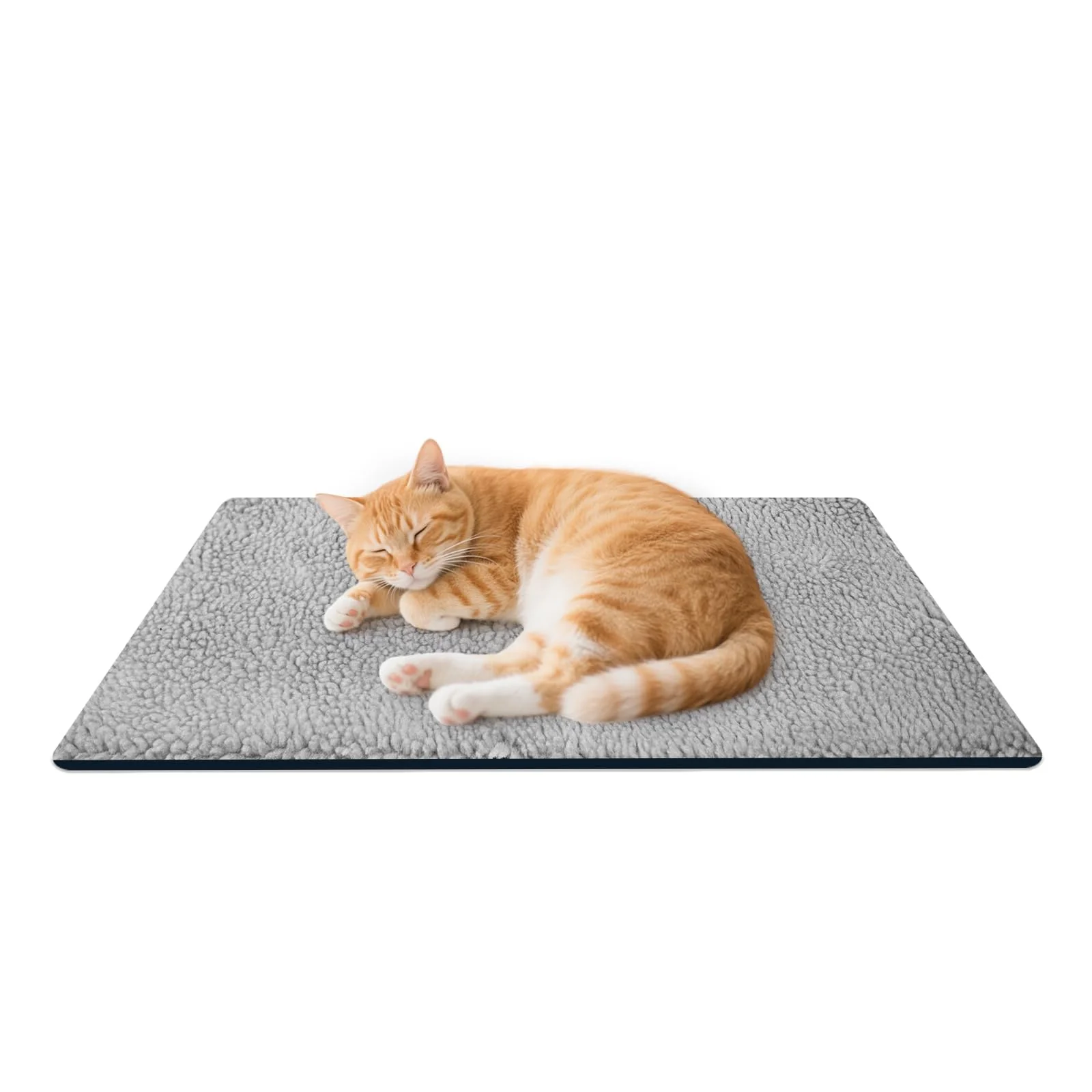 Unique Enjoying Self-Warming Cat Mat Bed 18x23 — Non-Electric Washable Effective