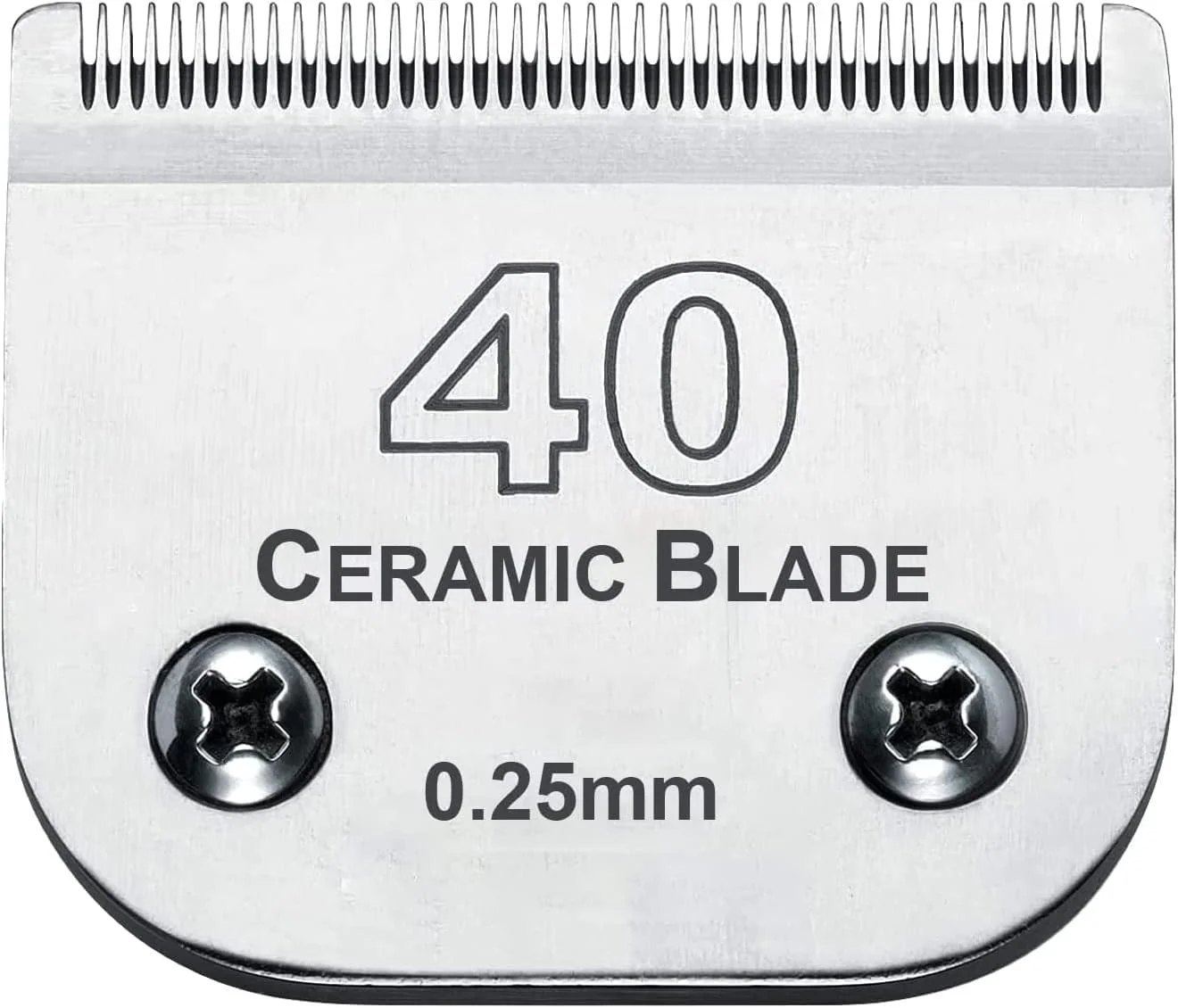 Sustainable Audoc 40 Dog Clipper Blade – Ceramic Stainless Steel 0.25mm Detachable Fits Andis Oster Wahl Luxury
