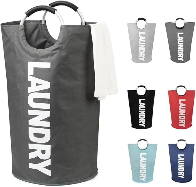 Reliable DOKEHOM 125L X-Large Collapsible Washing Laundry Basket Bag 7 Colors for Bedroom Fabric Dark Grey XL About ThisOverview Excellent