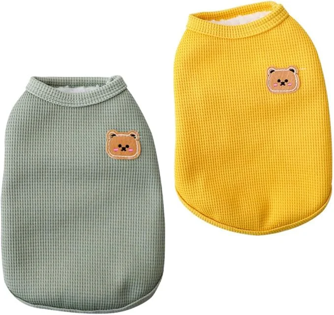 Reliable Fleece Cotton Dog Shirt Cat Tee Smooth