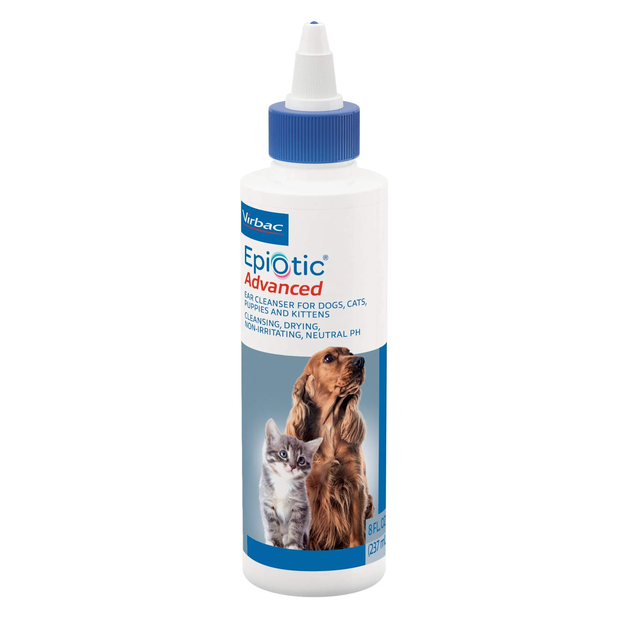 Dependable Virbac Epi-Otic Advanced Ear Cleanser for Dogs Cats 8 oz Excellent
