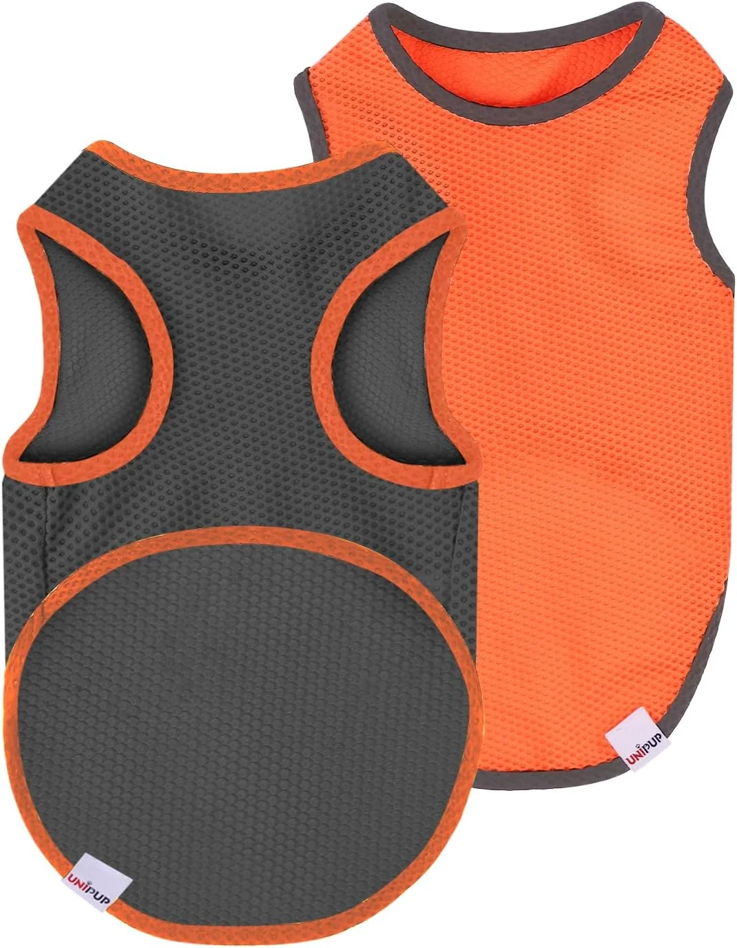 2 Pack Cooling Shirts for Dogs Lightweight Mesh Breathable Dog Clothes for Medium Dogs Boy Girl Sun-Protection Sleeveless Shirts for Dog Cat Puppy Vest Pet Apparel - L Casual