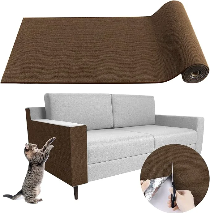 Authentic Climbing Cat Scratcher Mat Trimmable Cat Scratching Post Carpet 78.7 x15.8 Easy-to-Use