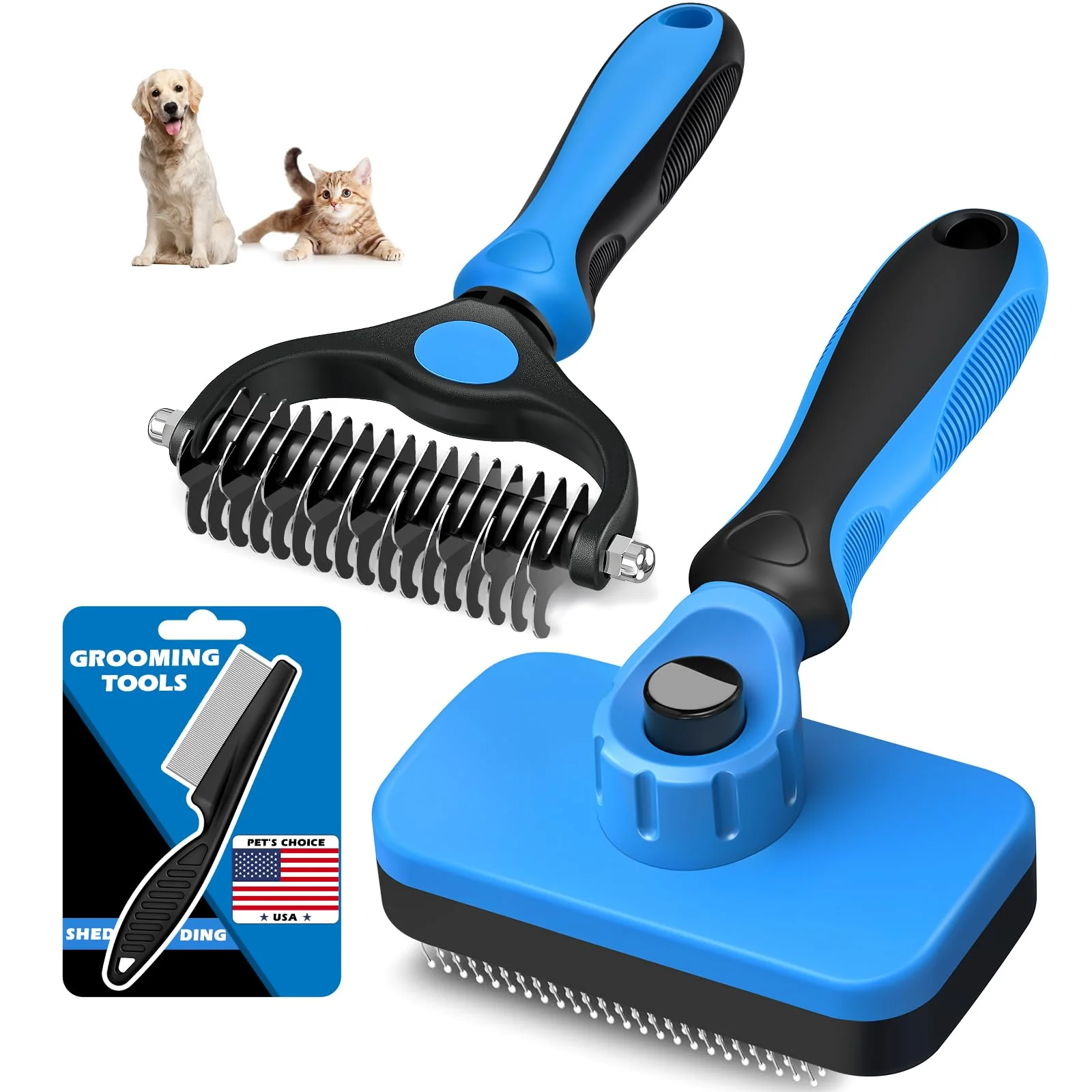 Safe Professional 3PCS Self Cleaning Slicker Brush Pet. Chosen for quality fits naturally into modern pet homes. Official