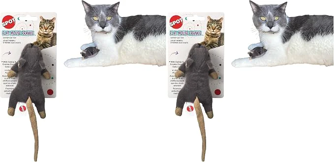 Minimalist SPOT Flat Mouse Frankie with Catnip Specialty