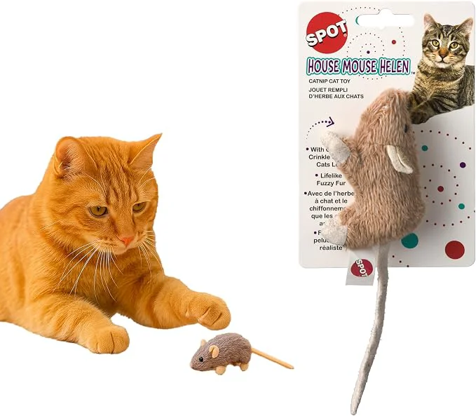 Traditional SPOT House Mouse Helen Cat Toy Excellent