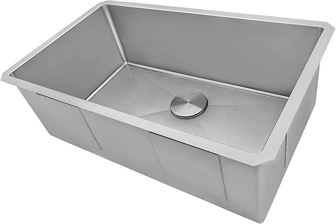 Artisan Ruvati Hex Bottom 30-inch Scratch Resistant Embossed Texture Kitchen Sink Stainless Steel - RVH7630About ThisOverview Powerful
