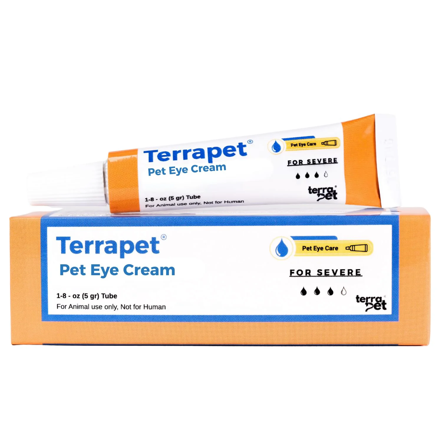Consistent TERRAPET Pet Eye Cream – Gentle Easy-Apply Eye Ointment for Dogs Cats and Small Animals 0.18 oz Fast