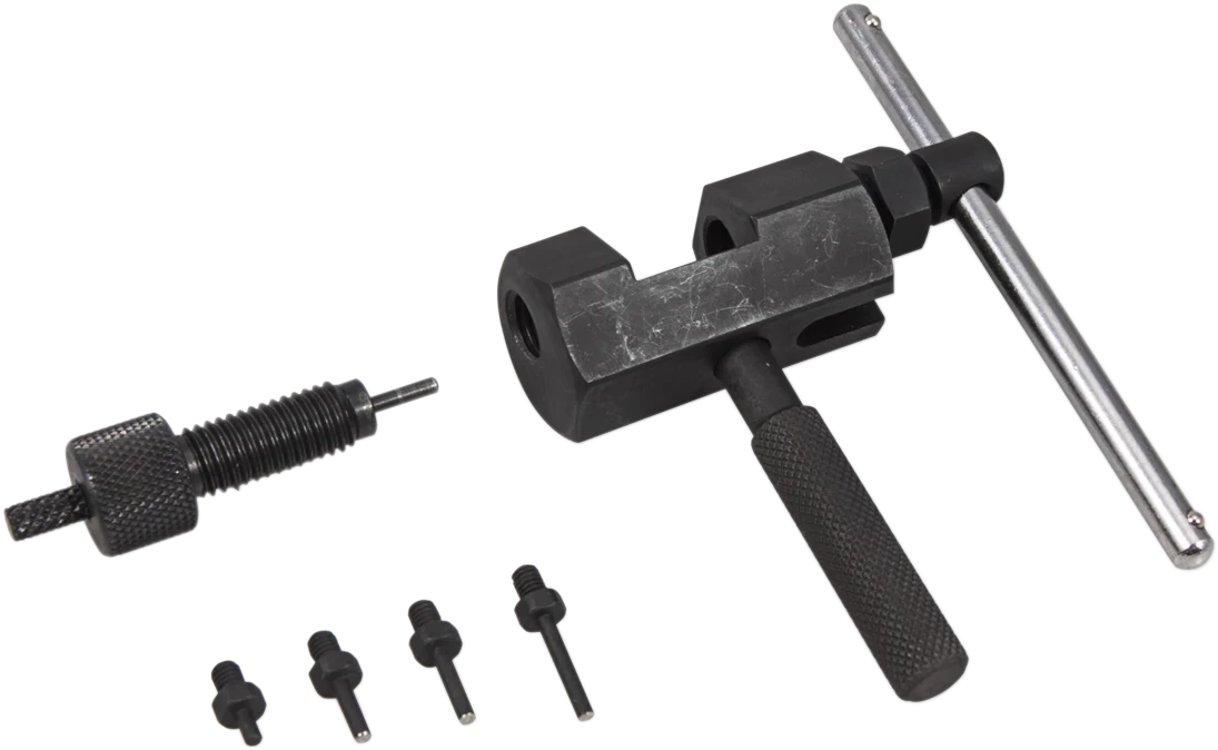Comfortable BIKESERVICE Cam Chain Breaker Riveting Tool BS3550 Relaxed
