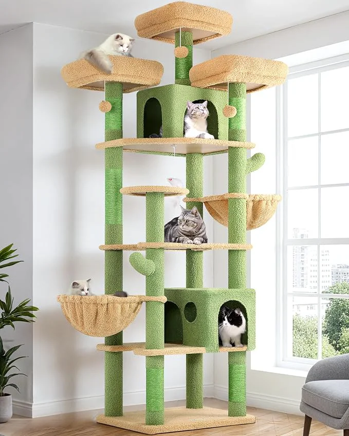 Artisan Globlazer Cactus Cat Trees and Towers Premium Material