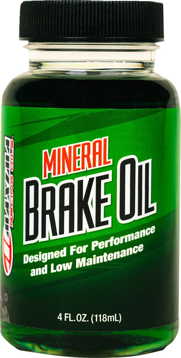 Genuine MAXIMA RACING OIL Mineral Brake Oil - 4 U.S. fl oz. 85-01904 Excellent