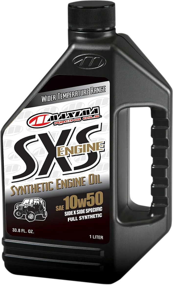 Efficient MAXIMA RACING OIL SXS UTV Synthetic 4T Oil - 10W-50 - 1L 30-21901 Expertly Made