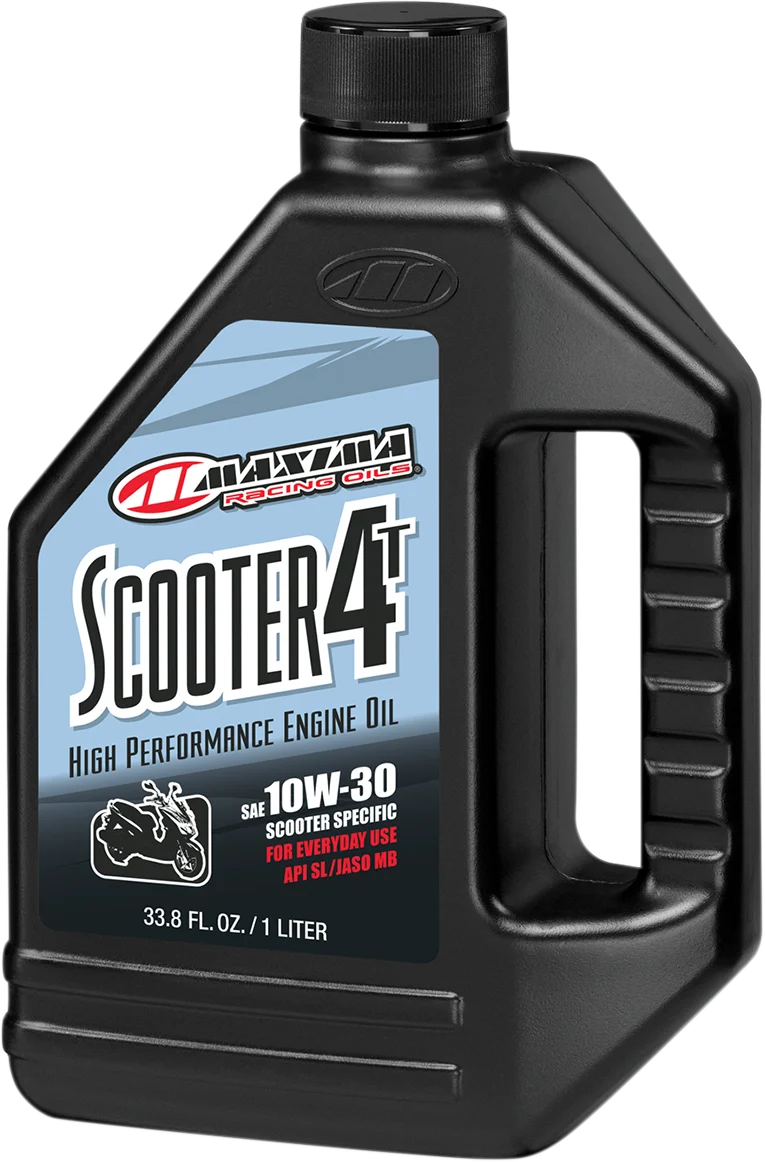 Easy-to-Use MAXIMA RACING OIL Scooter 4T Oil - 10W30 - 1L 30-22901 Secure