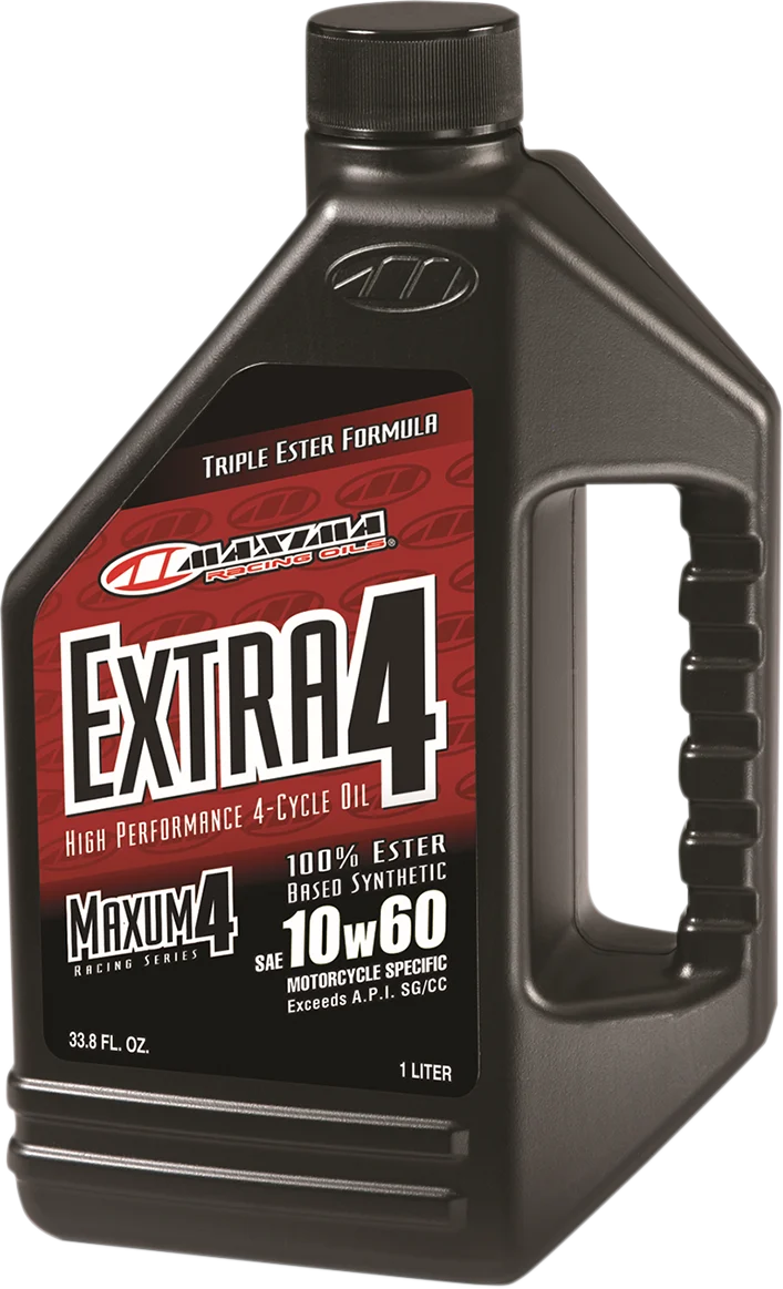 Original Design MAXIMA RACING OIL Extra Synthetic 4T Oil - 10W60 - 1L 30-30901 Specialty