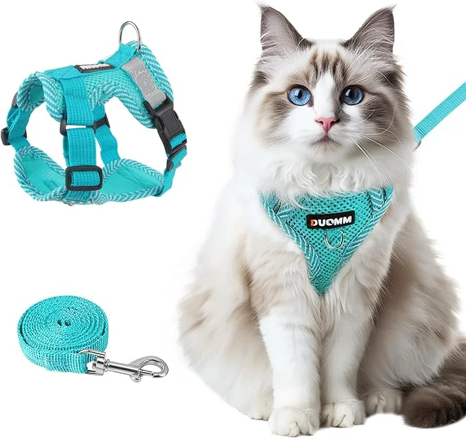 Carefully Designed wanheart Cat Harness and Leash Set Reusable