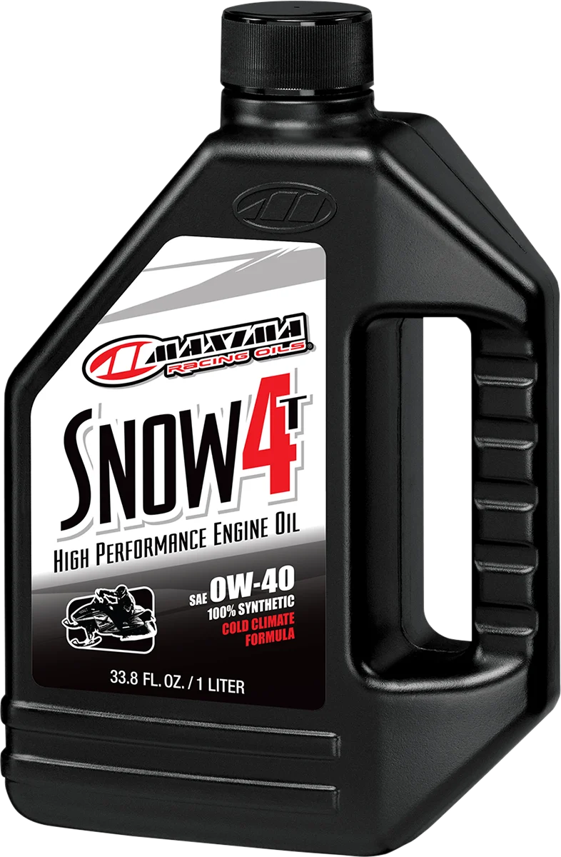 Modern MAXIMA RACING OIL Synthetic 4T Snow Oil - 0W-40 - 1L 30-31901 Refined