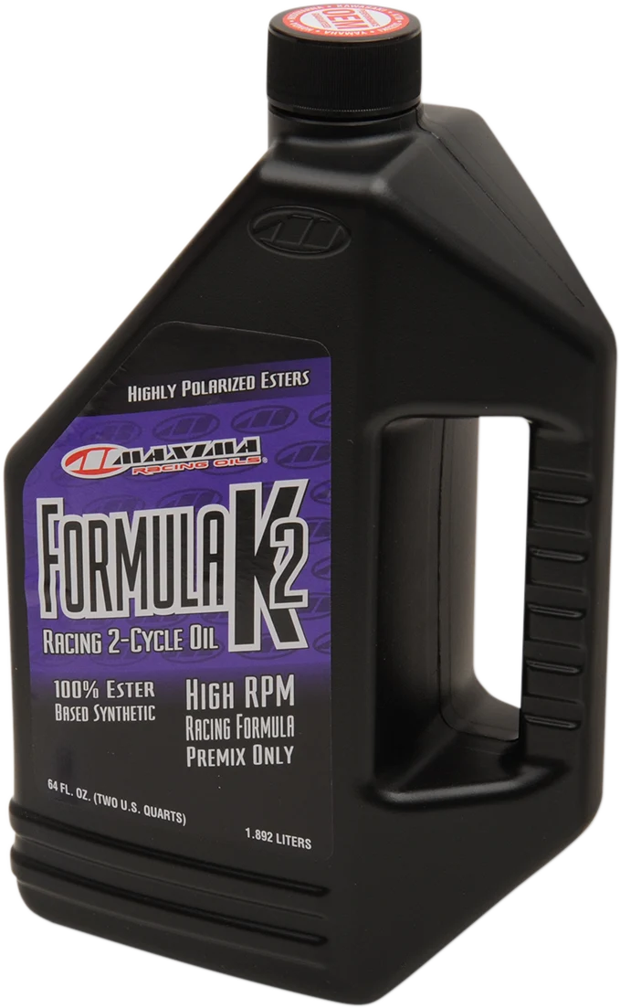 Pure MAXIMA RACING OIL Formula K2 Synthetic Premix - 64 U.S. fl oz. 22964 Sophisticated