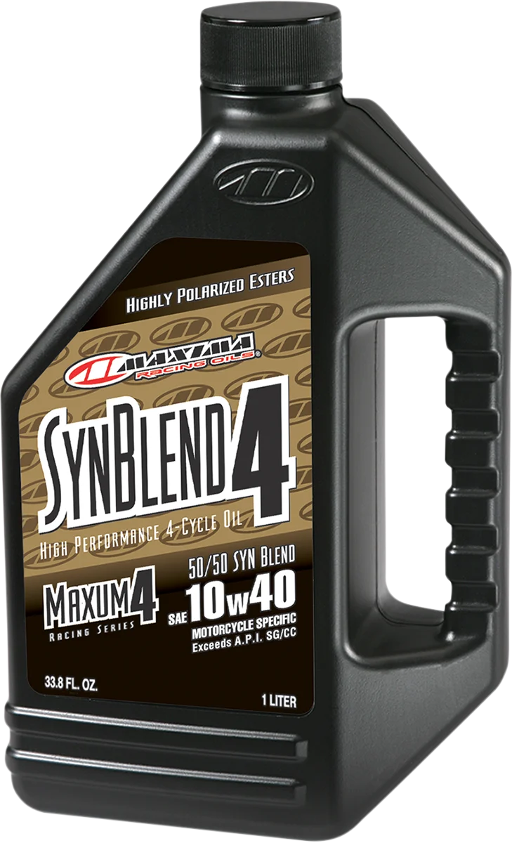 Natural MAXIMA RACING OIL SynBlend Semi-Synthetic Oil - 10W40 - 1L 34901B Prestigious