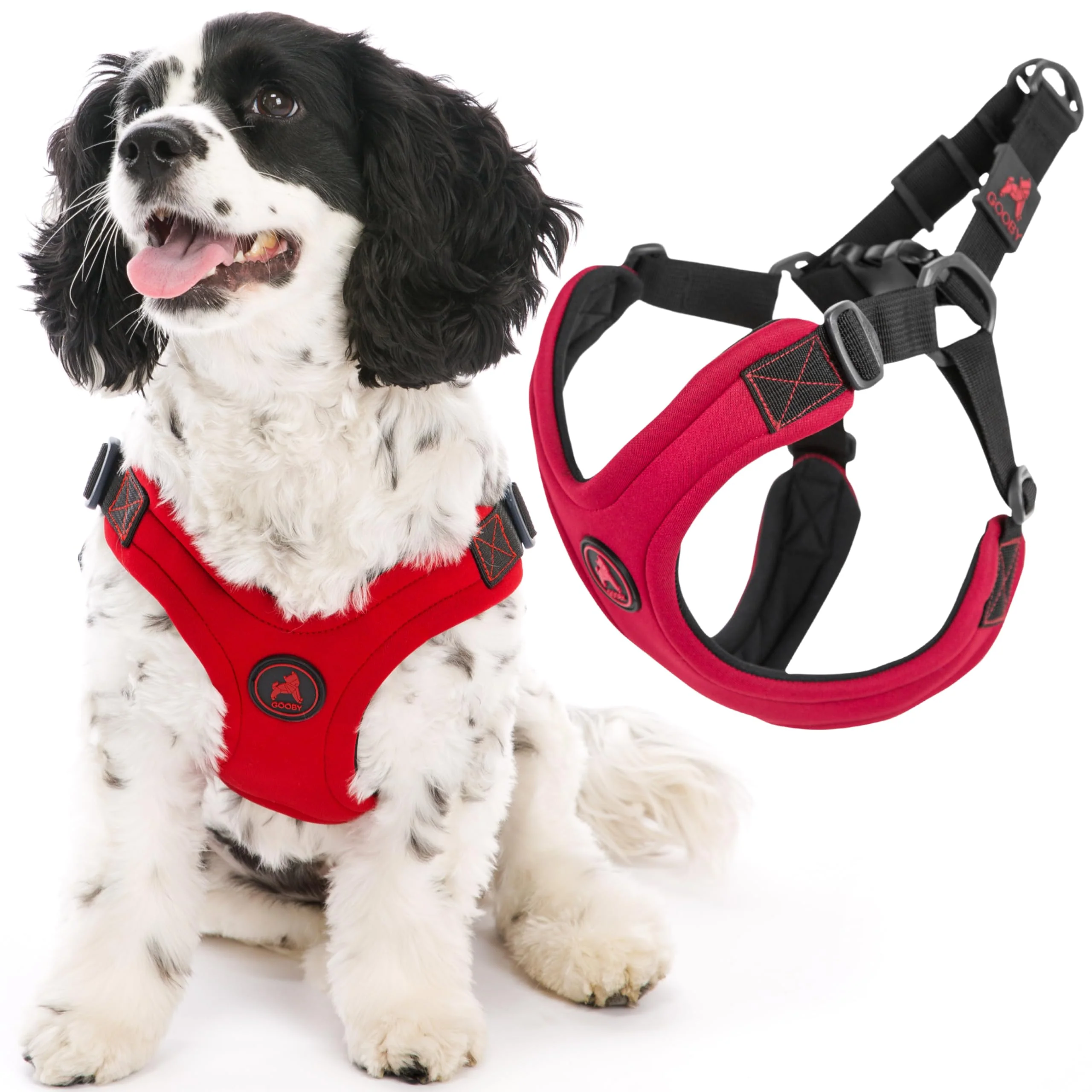 Contemporary Gooby Escape Sport Harness Red Medium – No-Pull Four-Point Adjustable Patented Neoprene Authentic