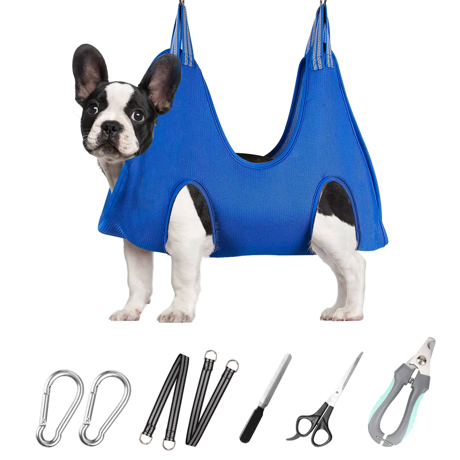 Original ATESON Pet Grooming Hammock for Small Dogs Cats – Nail Clippers Grooming Kit Genuine