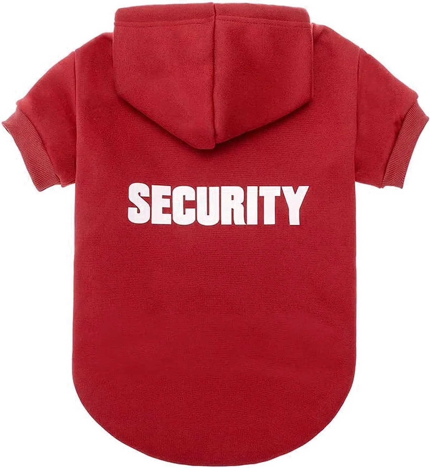 Classic BINGPET Security Dog Hoodie – Soft Fleece Winter Coat for Dogs Cats Effective