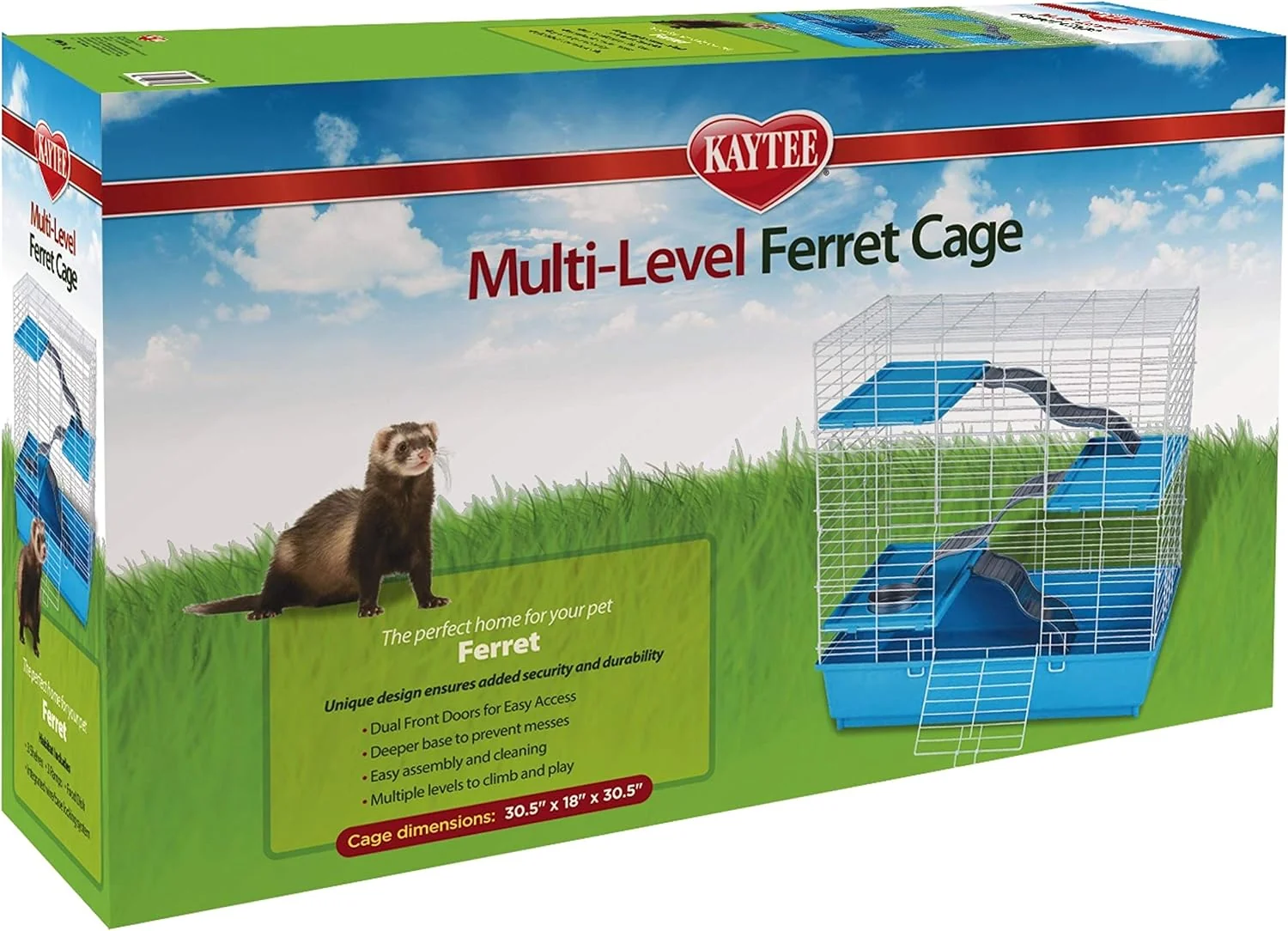 Advanced Kaytee My First Home Multi-Level Habitat for Ferrets Reliable